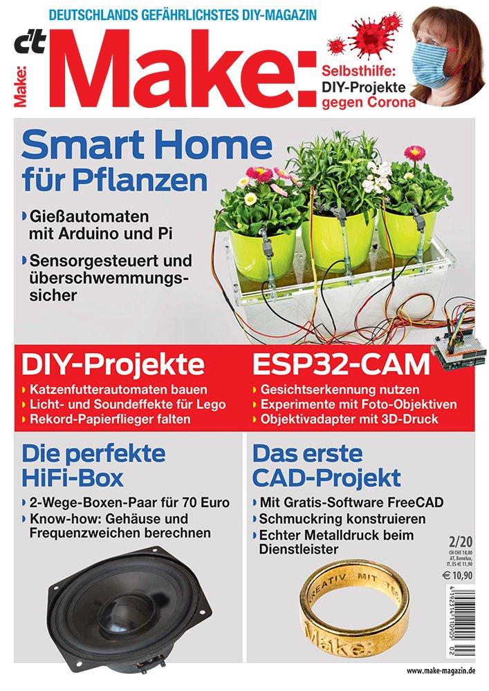 Make-Magazin: Smart Home für Pflanzen - Software-Journal